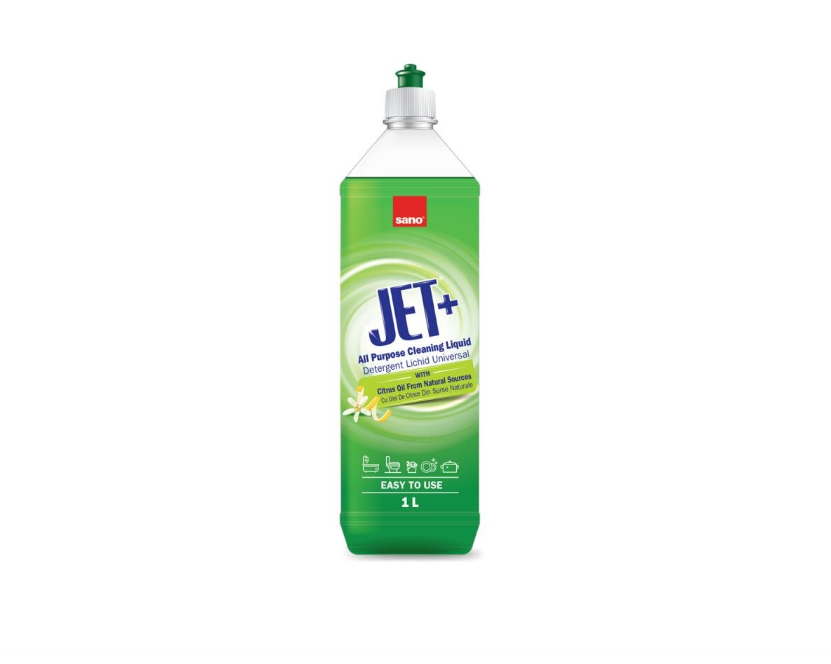 Sano Jet + Detergent lichid universal cu ulei de citrice  1L
